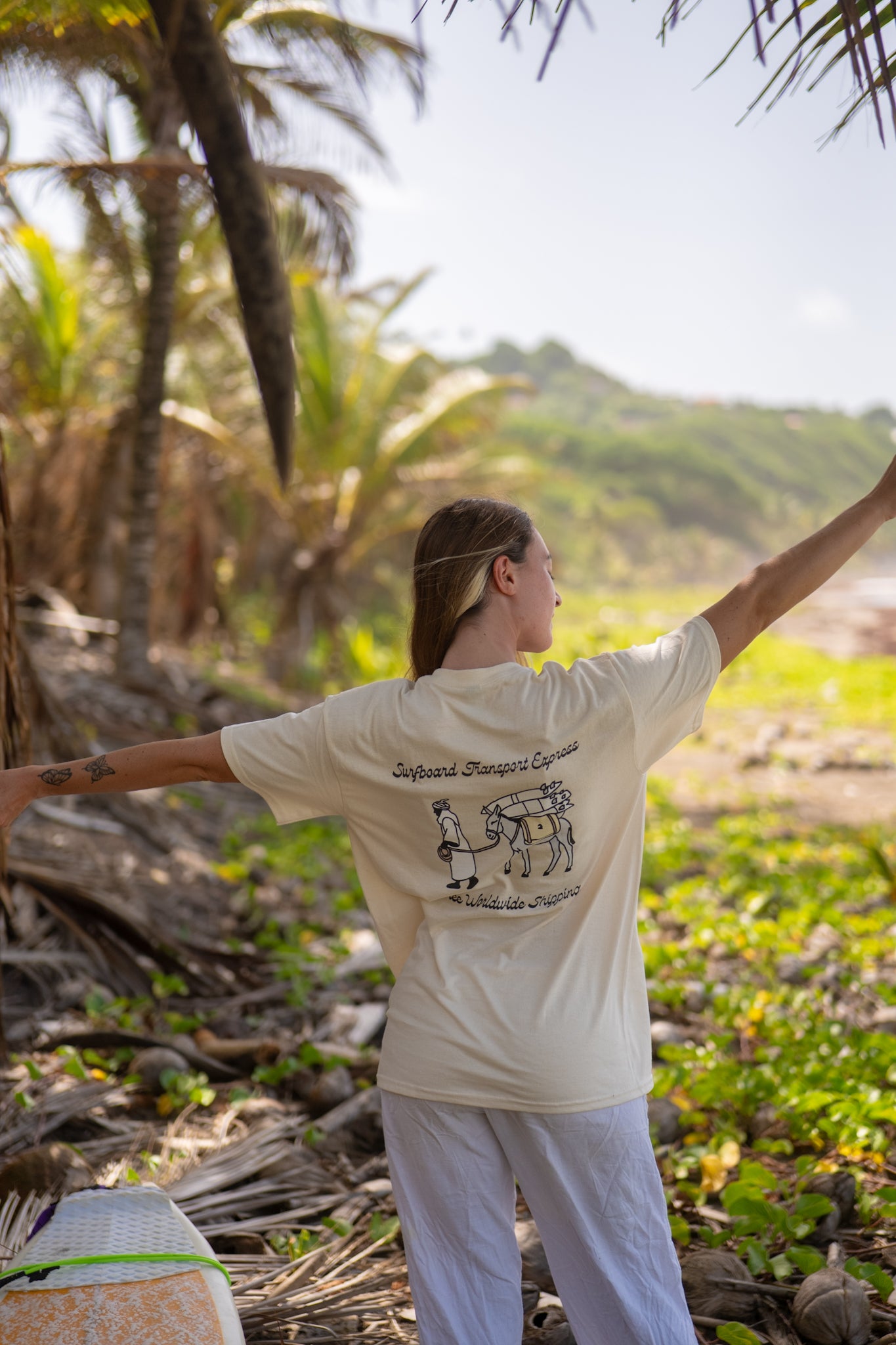 T-Shirt Surfboard Transport Express