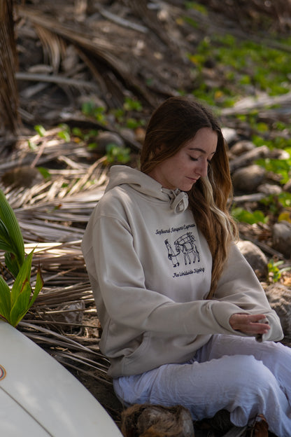 Unisex Hoodie Surfboard Transport Express