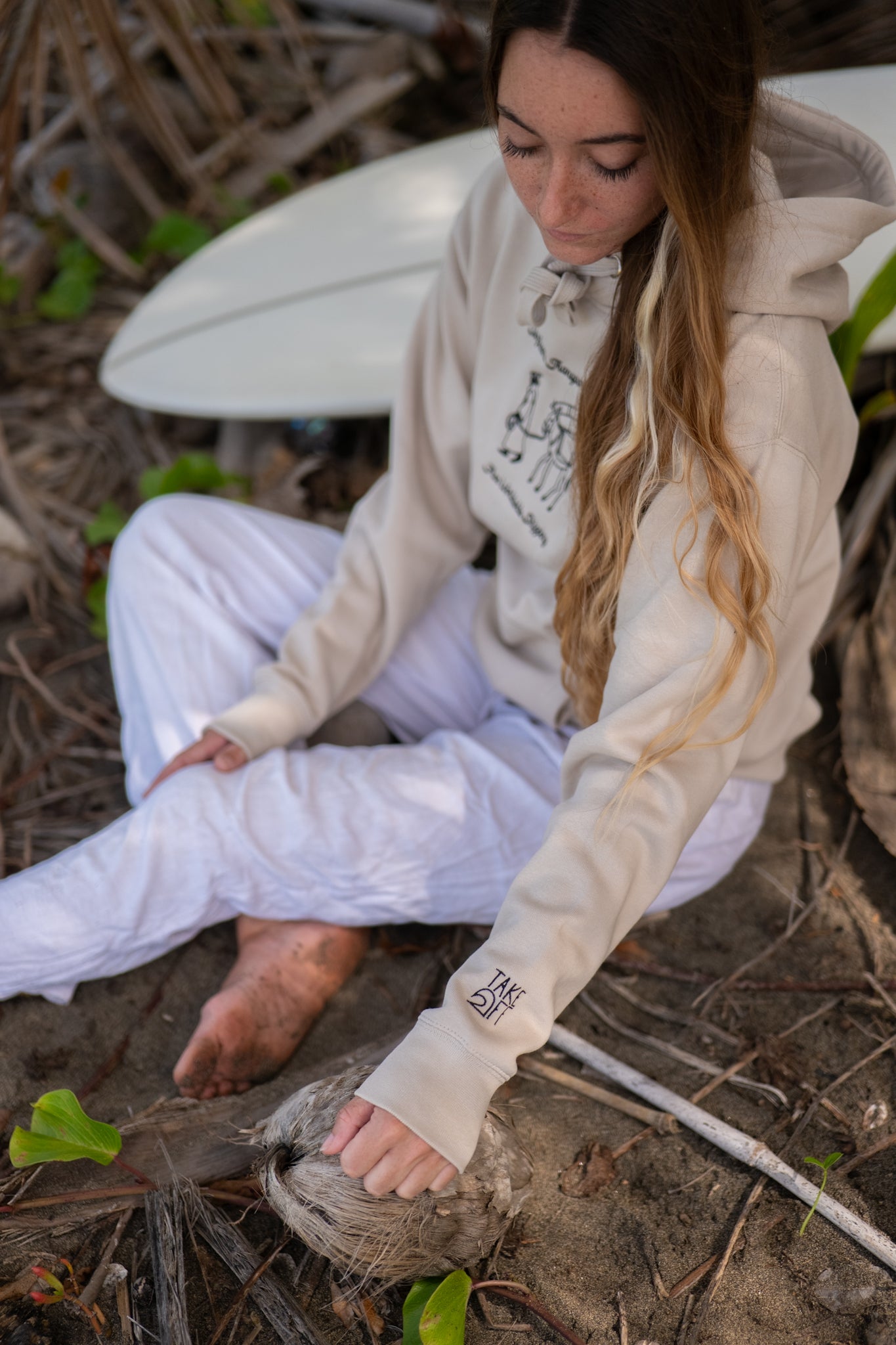 Unisex Hoodie Surfboard Transport Express