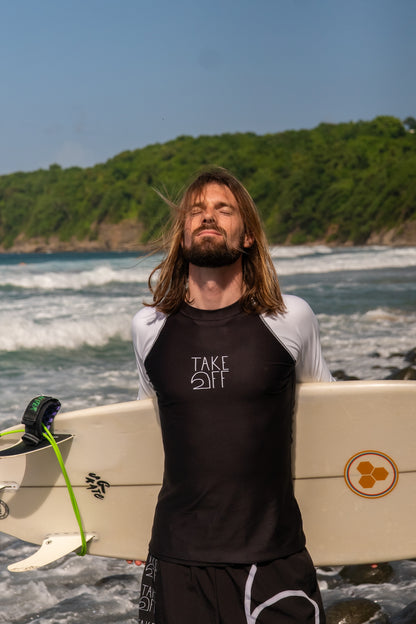 Lycra Take Off Black White