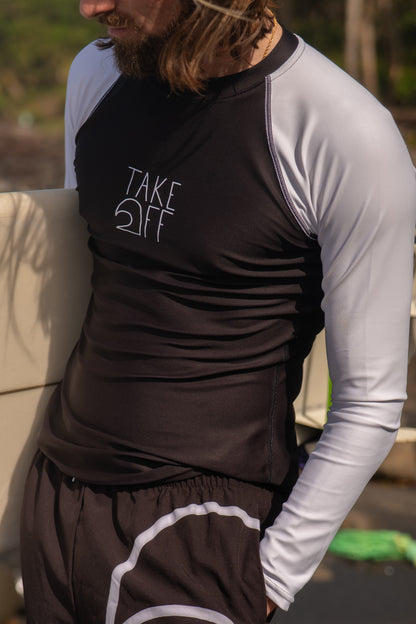 Lycra Take Off Black White