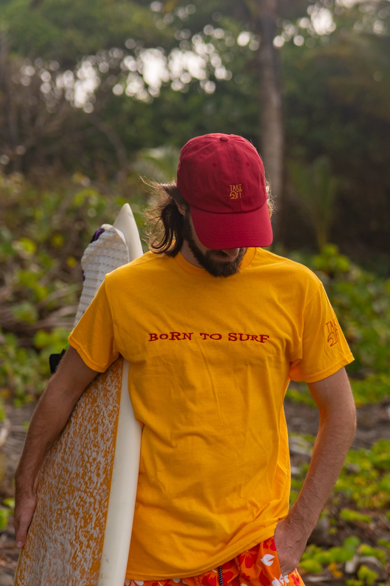 T-shirt Born to Surf