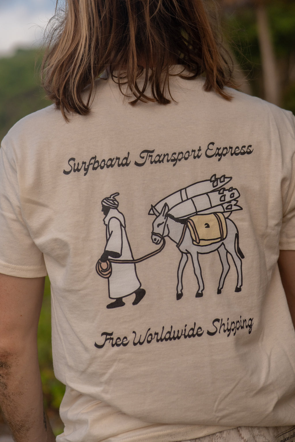 T-Shirt Surfboard Transport Express