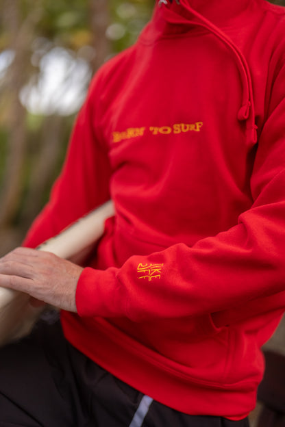 Unisex Hoodie Born to Surf